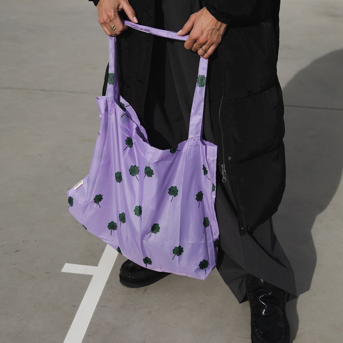 Grocery Bag - Einkaufstasche aus 100% recyceltem Polyester von Studio Noos kaufen - Alltagshelfer, Mama, Babykleidung & mehr