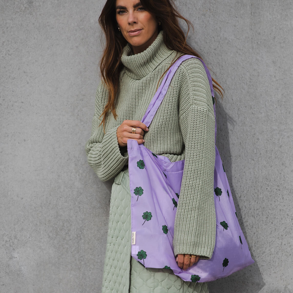 Grocery Bag - Einkaufstasche aus 100% recyceltem Polyester von Studio Noos kaufen - Alltagshelfer, Mama, Babykleidung & mehr