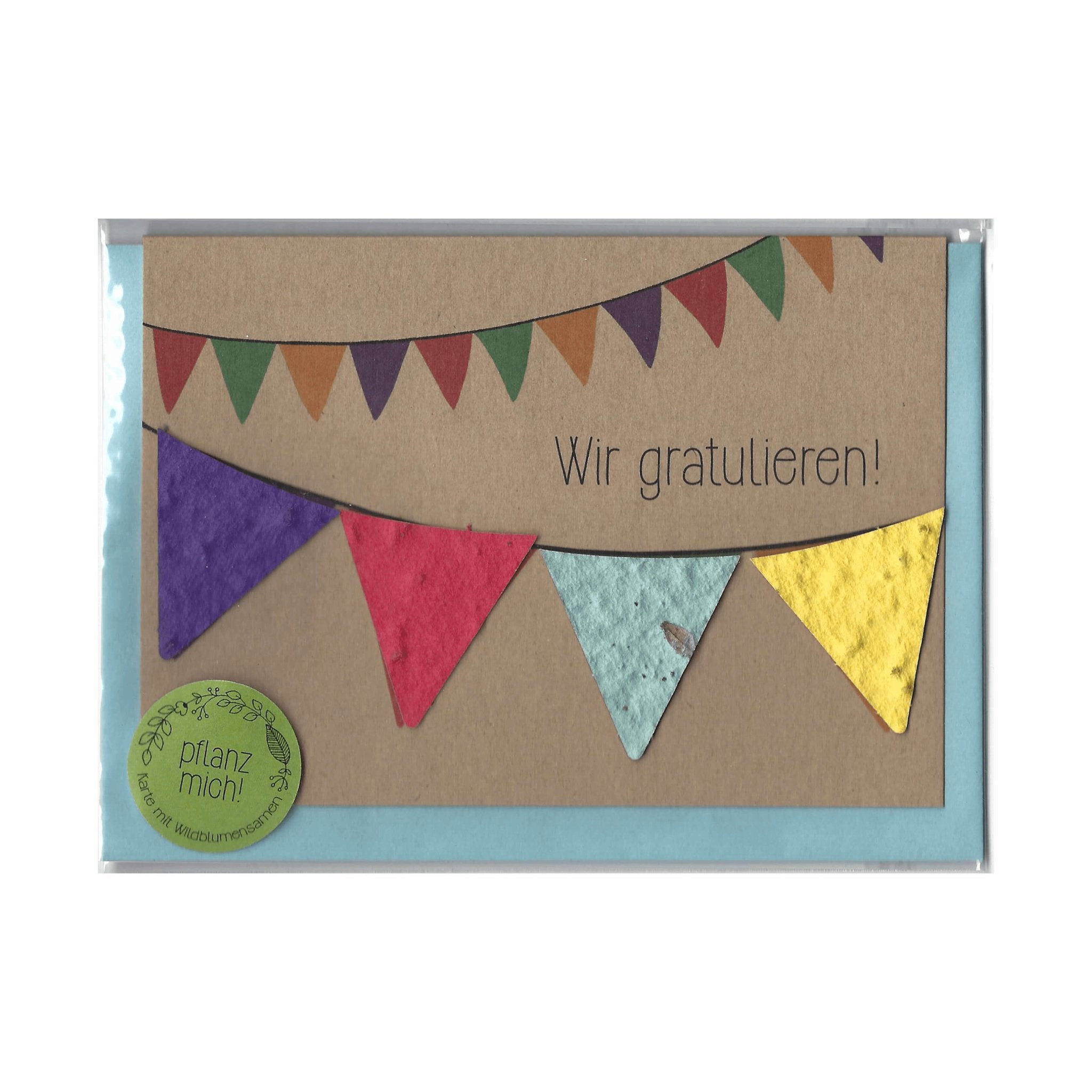 Grußkarte Bedruckt Saatpapier von Stadtgärtner kaufen - Spielzeug, Alltagshelfer, Geschenke, Kinderzimmer, Babykleidung & mehr