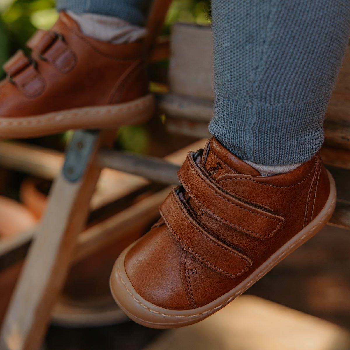 Halbschuh Everyday Shoe Velcro - aus Chrom freiem Premium Leder von petit nord kaufen - Kleidung, Babykleidung & mehr