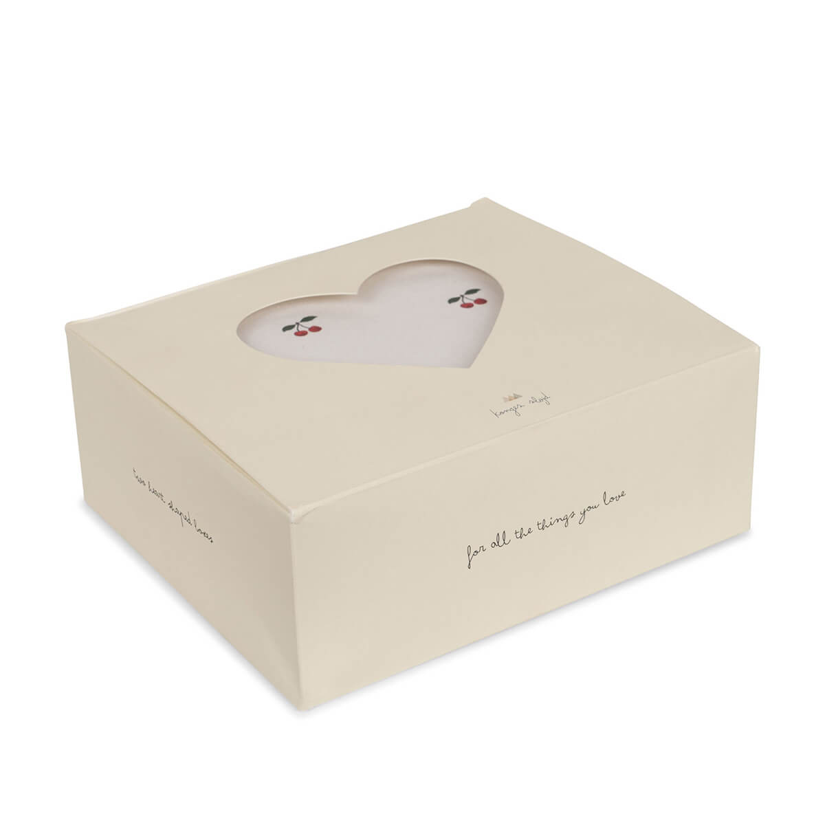 Heart Box - Herzkarton mit Stoffoberfläche von Konges Slojd kaufen - Kinderzimmer, Babykleidung & mehr