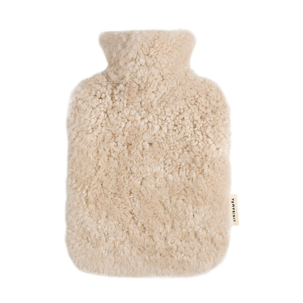 Hotwater Bottle - Wärmflasche mit Cover aus Merinoschafsfell von Binibamba kaufen - Baby, Alltagshelfer, Babykleidung & mehr