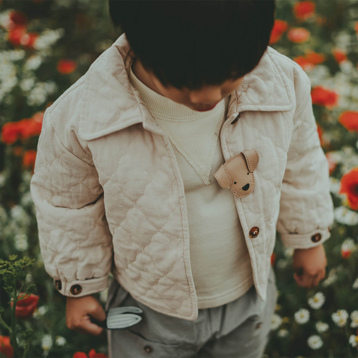 Josy Hairclip - Haarspange aus 100% Leder von Donsje kaufen - Kleidung, Geschenke, Babykleidung & mehr