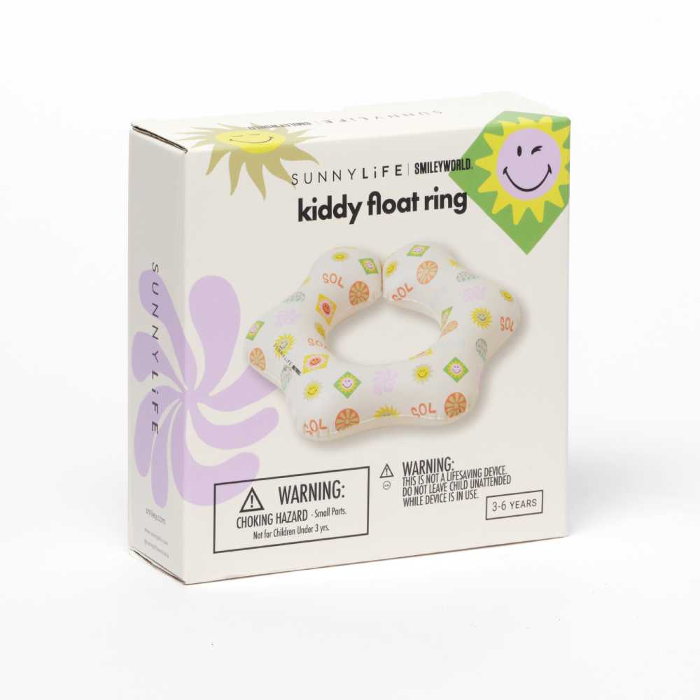 Kiddy Float Ring - Schwimmring SMILEY aus 100% PVC von Sunnylife kaufen - Spielzeug, Babykleidung & mehr