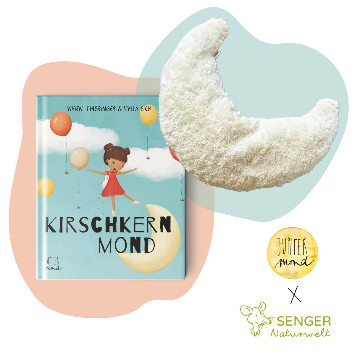 Kinderbuch Kirschkernmond von Vivien Thieringer "exklusiv Kooperation mit Senger Naturwelt für Kirschkernkissen" von Jupitermond kaufen - Spielzeug, Geschenke, Babykleidung & mehr
