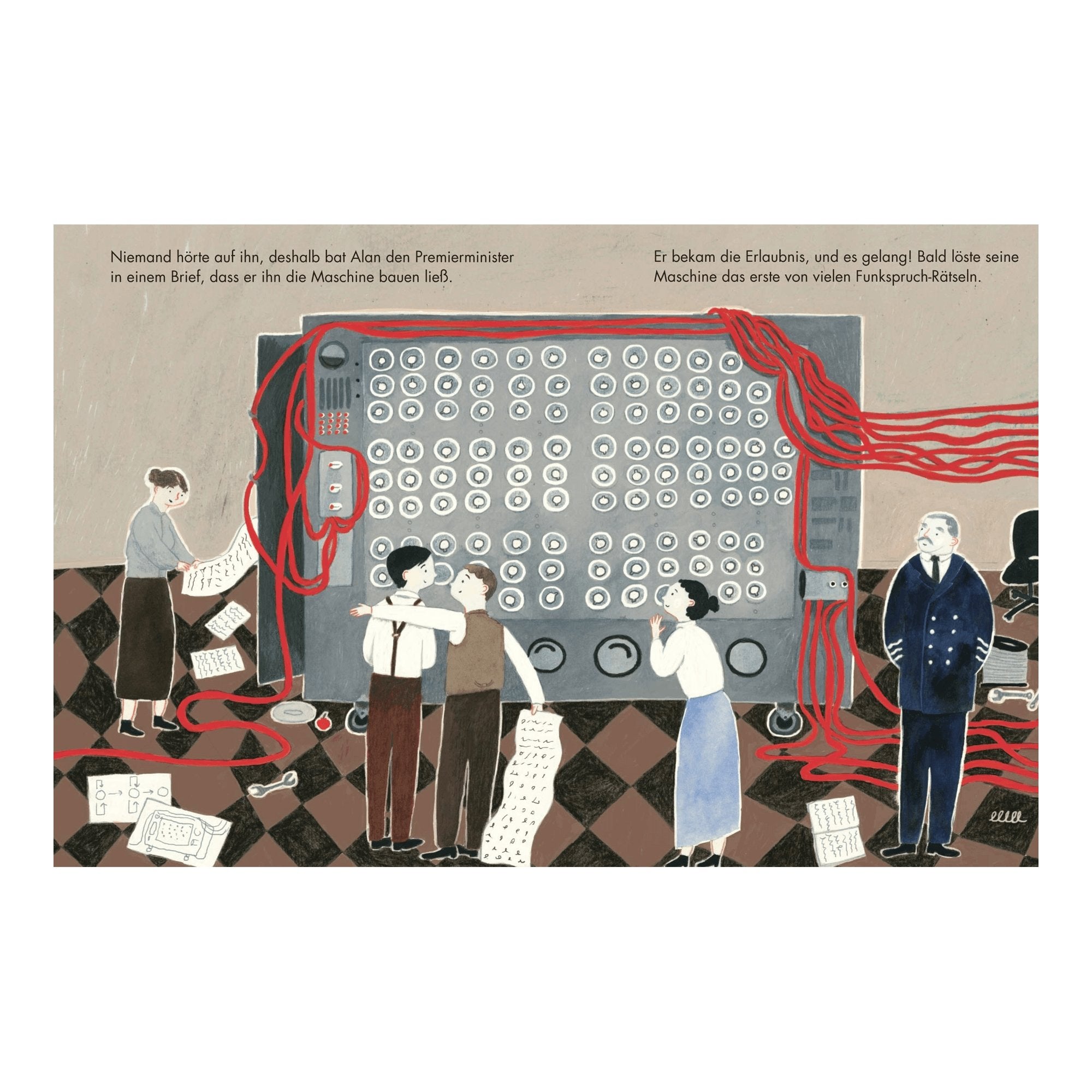 Kinderbuch Little People Big Dreams von María Isabel Sánchez Vegara Alan Turing von Suhrkamp Verlag kaufen - , Babykleidung & mehr