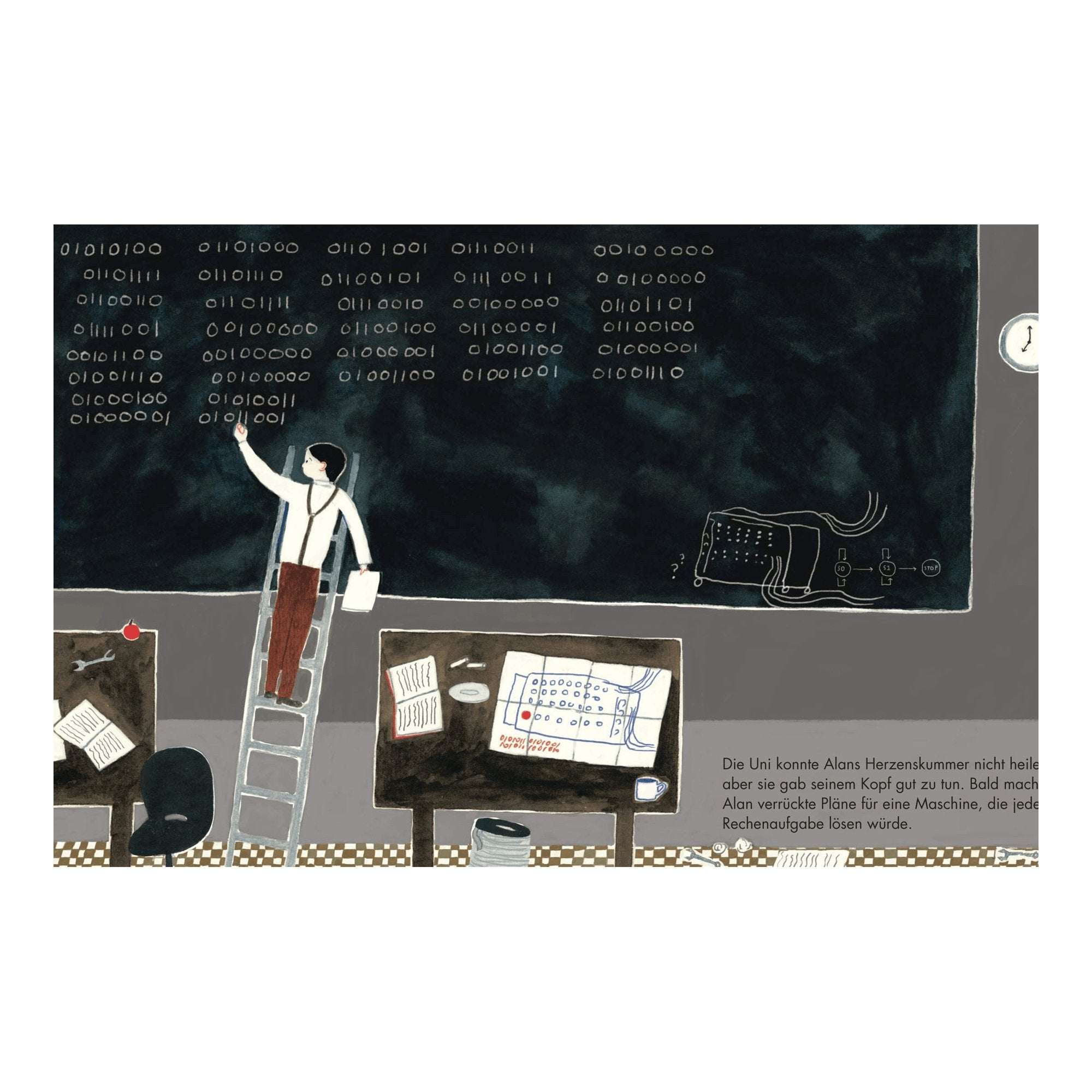 Kinderbuch Little People Big Dreams von María Isabel Sánchez Vegara Alan Turing von Suhrkamp Verlag kaufen - , Babykleidung & mehr