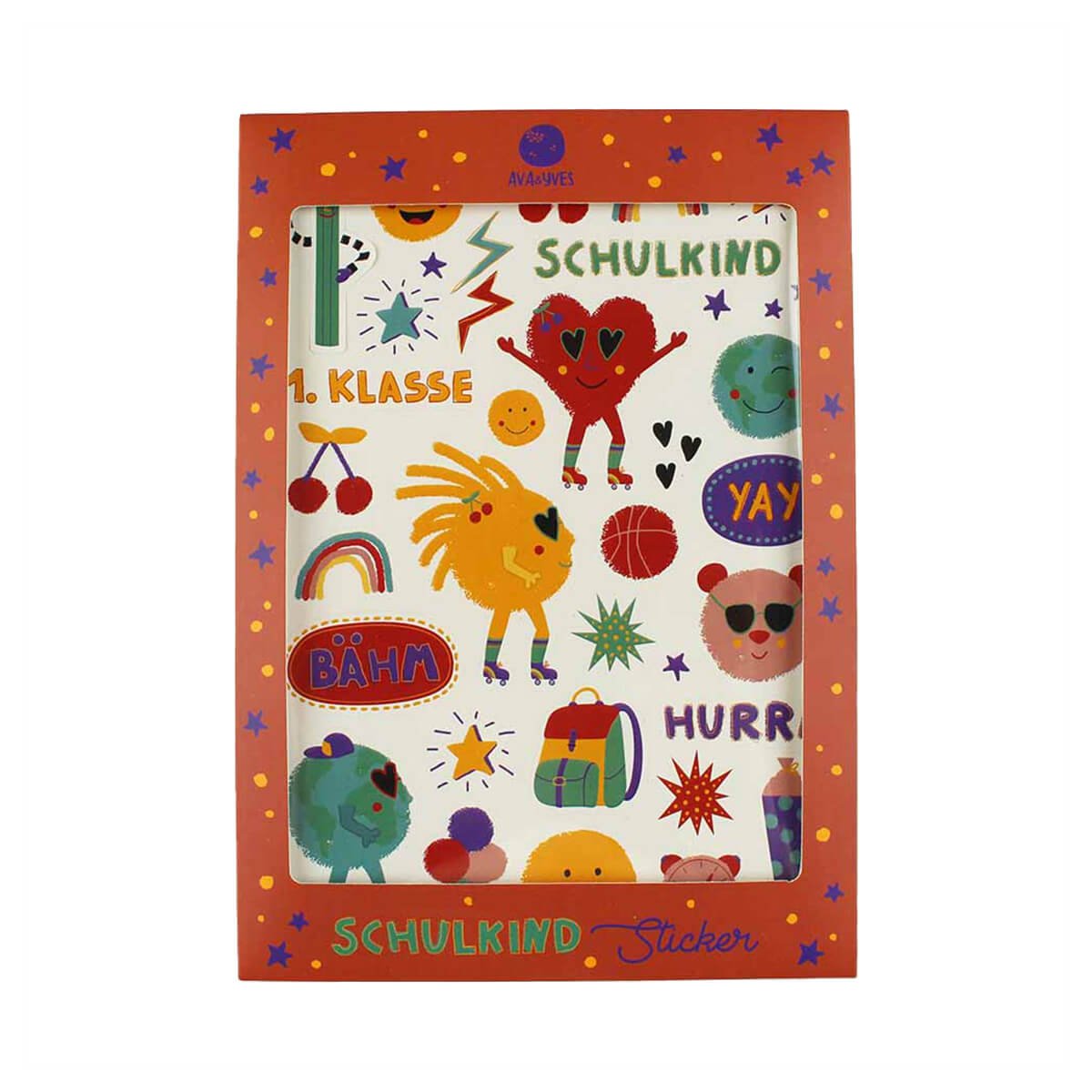 Klebesticker Schulkind von Ava & Yves kaufen - Spielzeug, Alltagshelfer, Geschenke, Kinderzimmer, Babykleidung & mehr