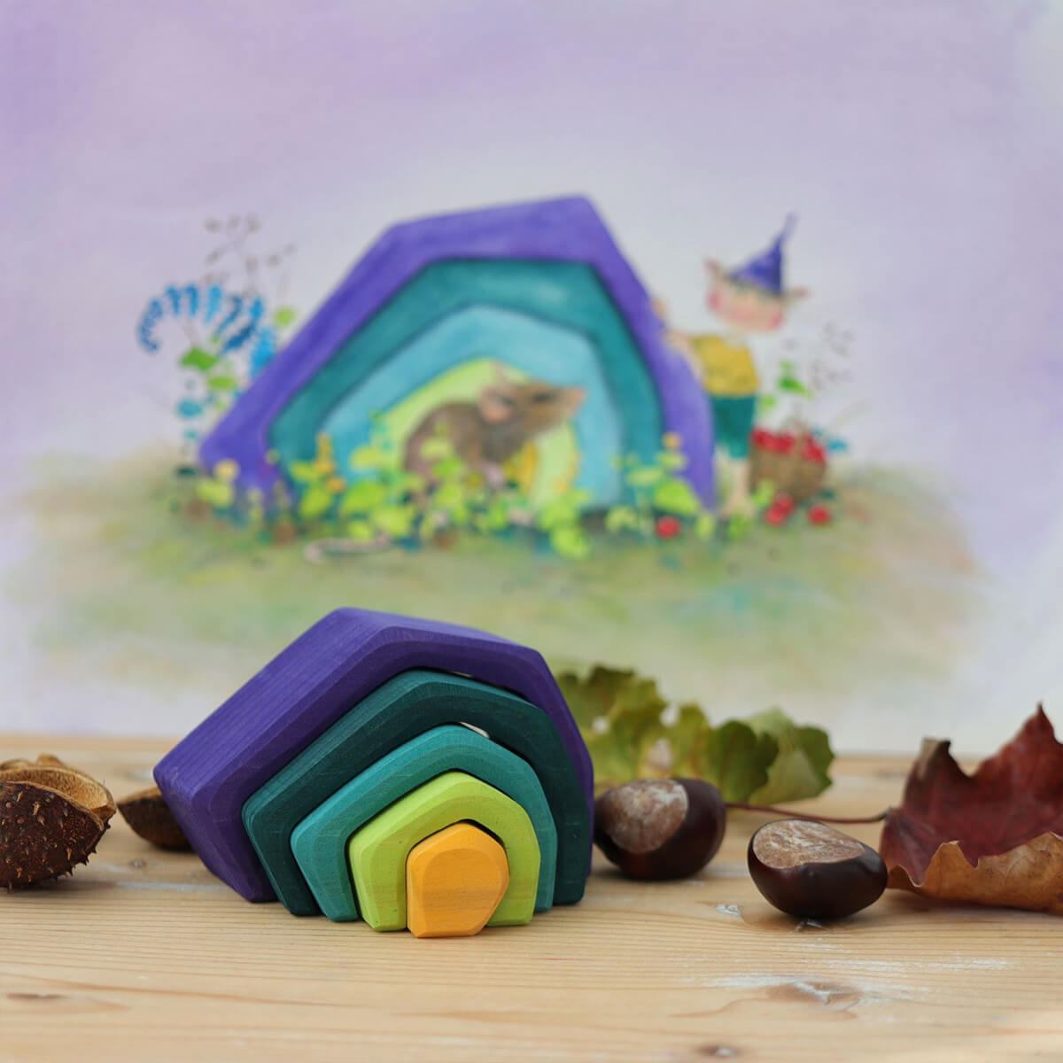 Kleine Erde aus 100% FSC Holz von Grimm´s kaufen - Spielzeug, Geschenke, Babykleidung & mehr