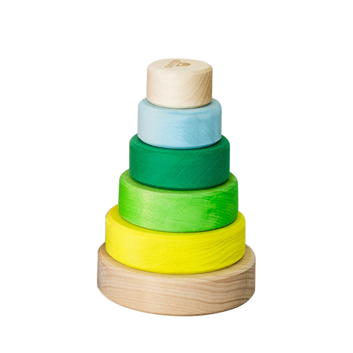 Kleiner Scheibenturm Neon aus Holz von Grimm´s kaufen - Spielzeug, Geschenke, Babykleidung & mehr