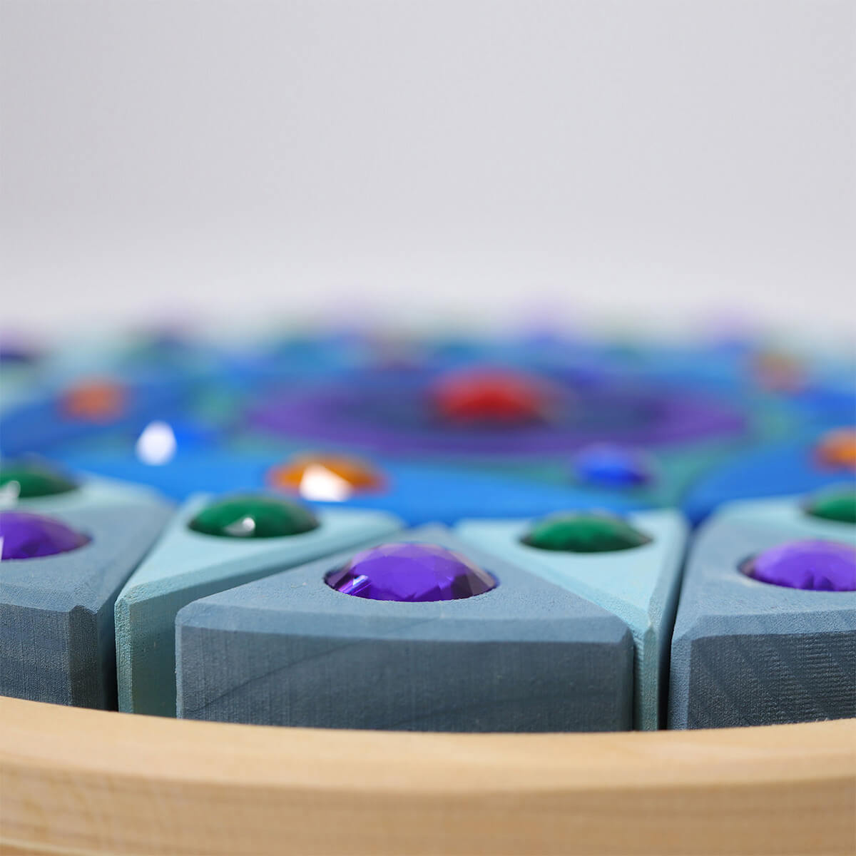 Kleines Glitzermandala aus 100% FSC Holz von Grimm´s kaufen - Spielzeug, Geschenke, Babykleidung & mehr