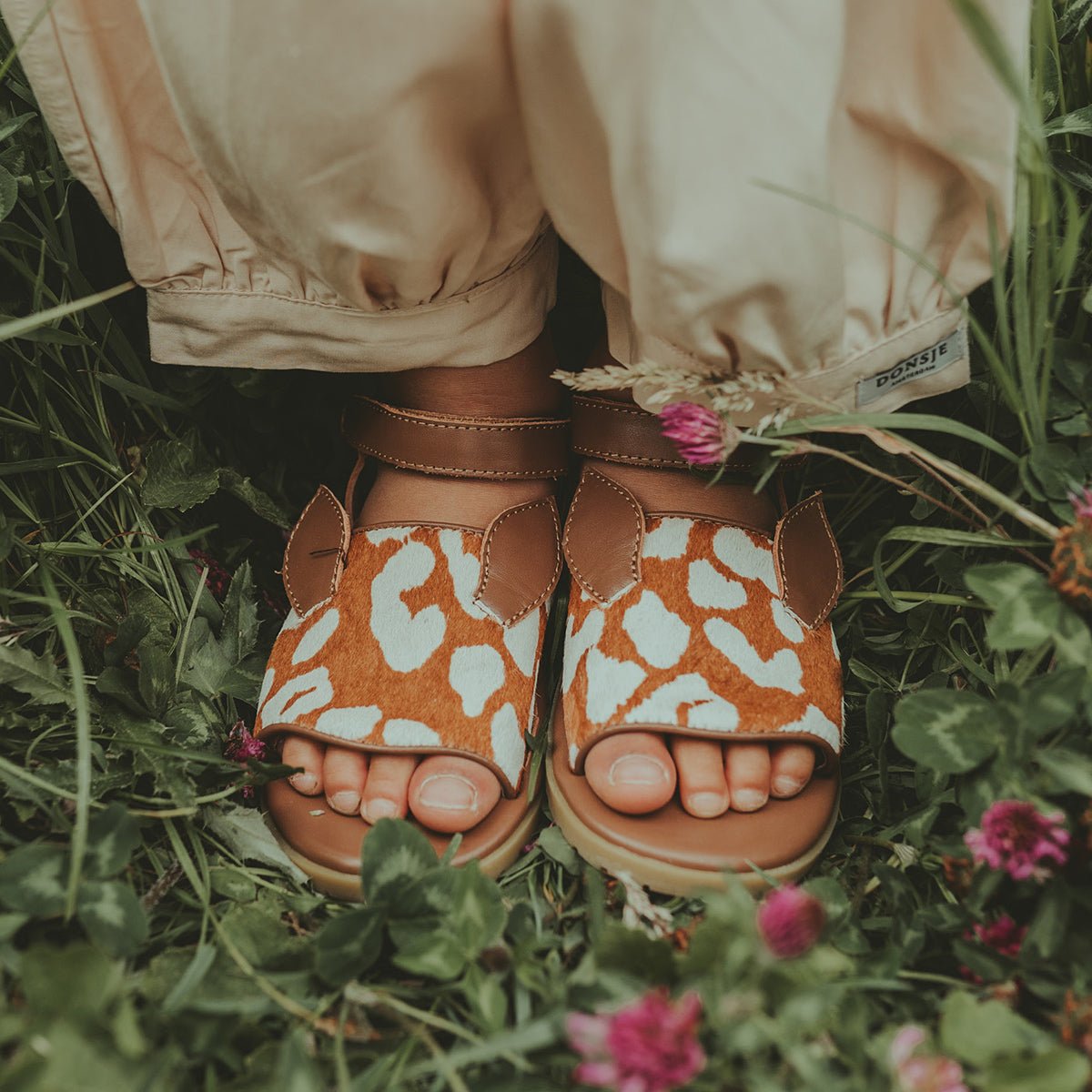 Lara Sandalen aus 100% Premium-Leder von Donsje kaufen - Kleidung, Babykleidung & mehr