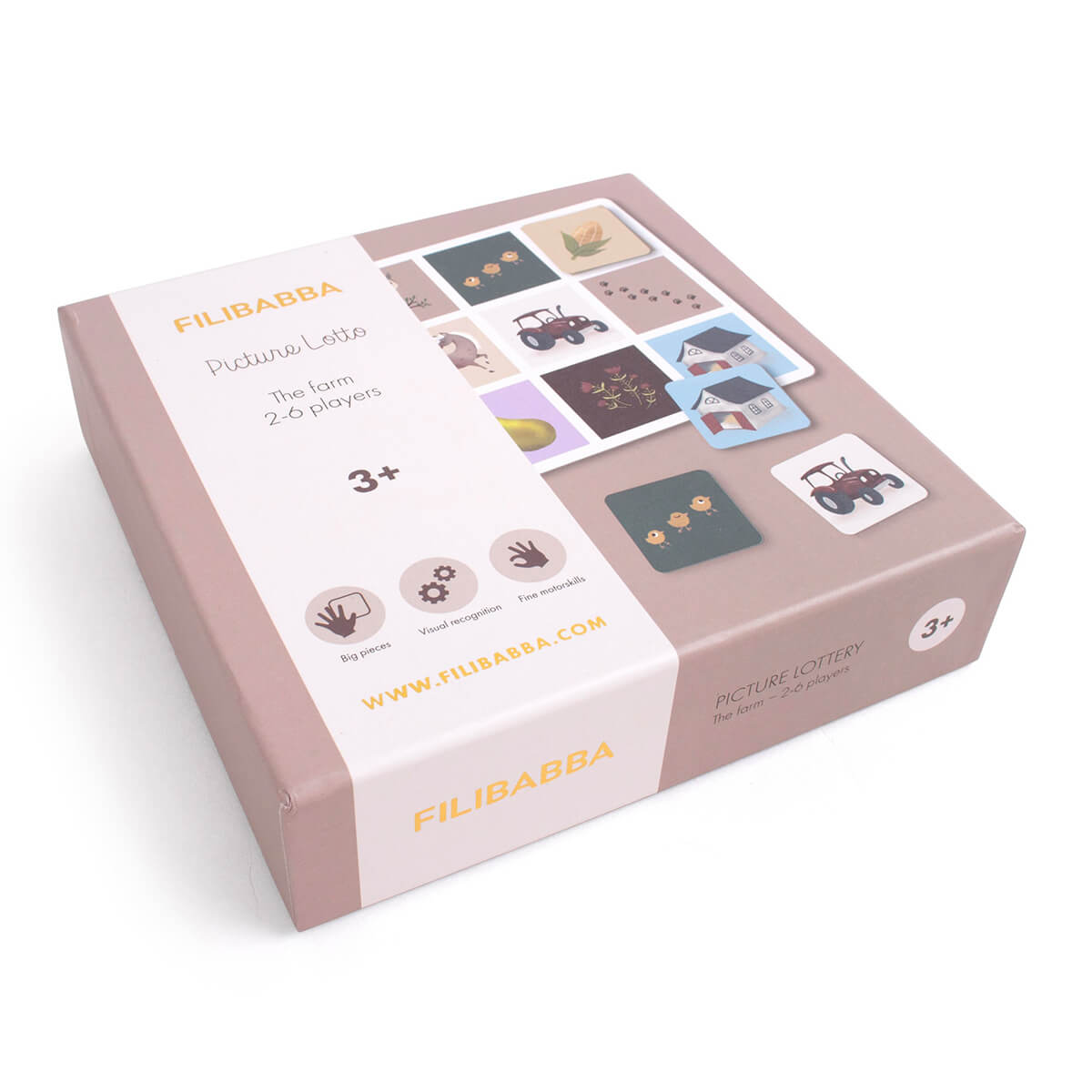 Lotto-Spiel aus Pappe ab 3 Jahren von Filibabba kaufen - Spielzeug, Geschenke, Babykleidung & mehr