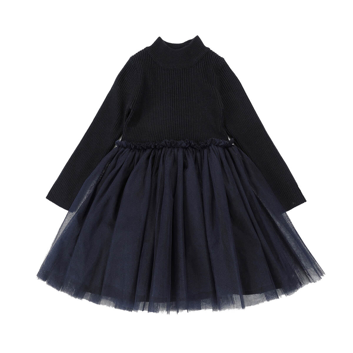 Lotus Dress Strickkleid mit Tüll-Rock von Donsje kaufen - Kleidung, Babykleidung & mehr