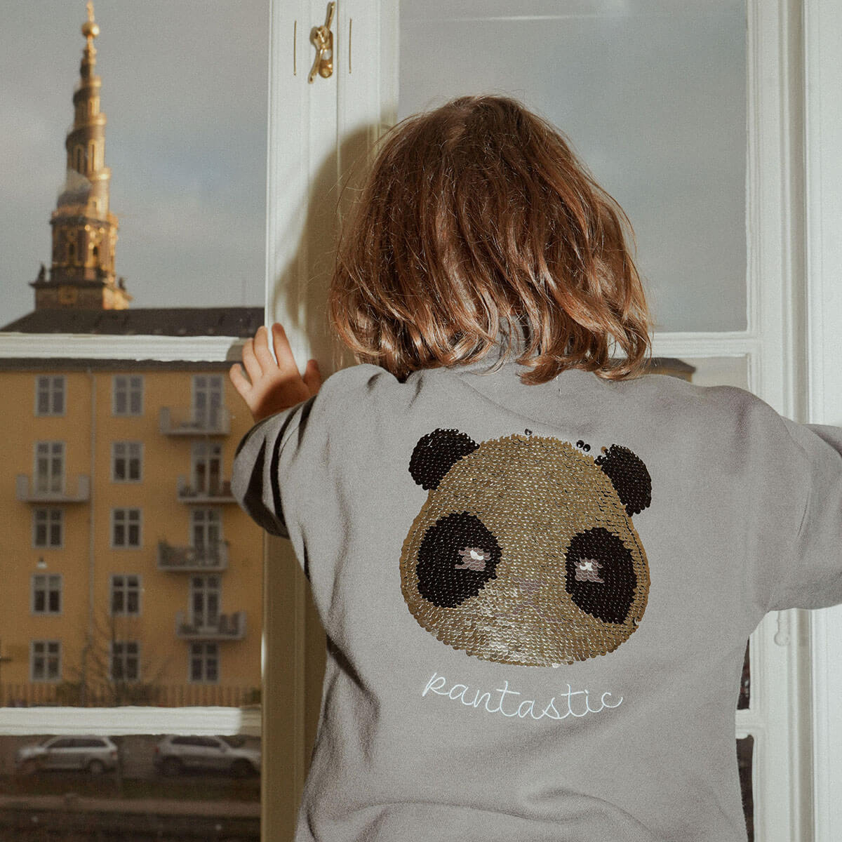 Lou Sequin Bomber Jacket - Jacke mit Paillettenmotiv aus Bio-Baumwolle von Konges Slojd kaufen - Kleidung, Babykleidung & mehr