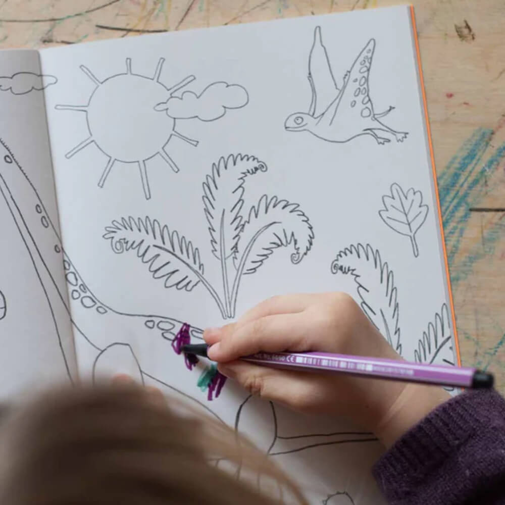 Malheft - Krummtier to go von Halfbird kaufen - Spielzeug, Alltagshelfer, Geschenke, Babykleidung & mehr