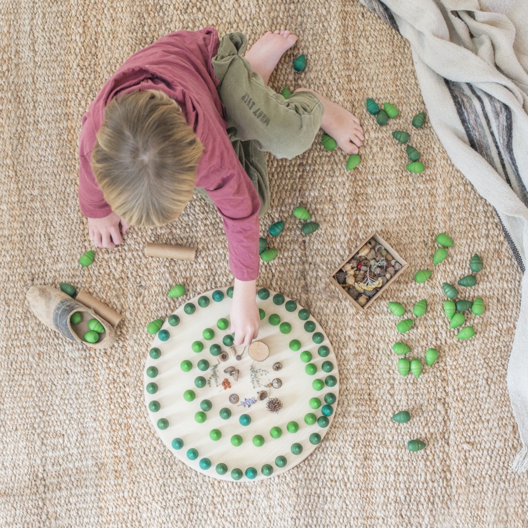 Mandala Holzfiguren von Grapat kaufen - Spielzeug, Babykleidung & mehr