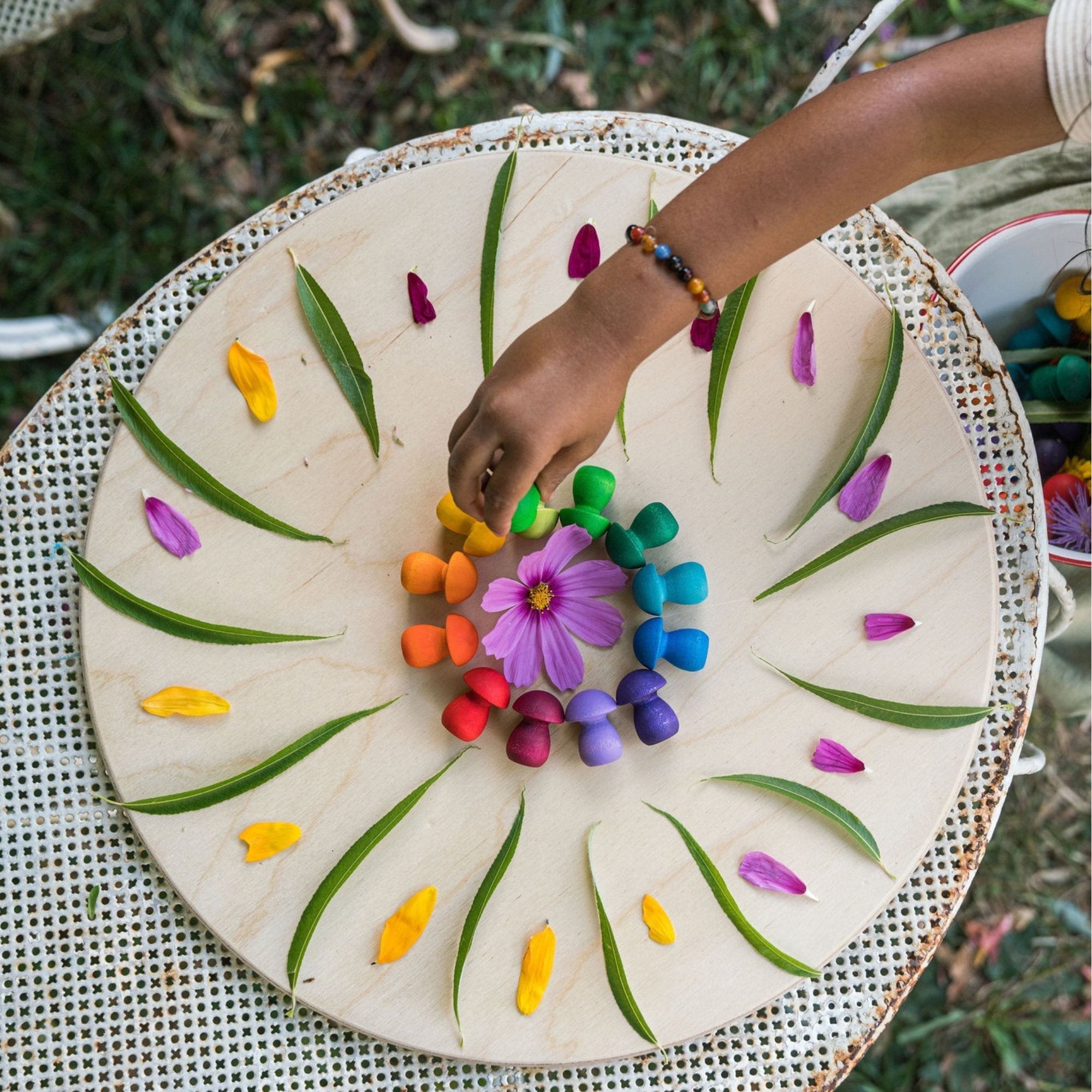 Mandala Holzfiguren von Grapat kaufen - Spielzeug, Babykleidung & mehr