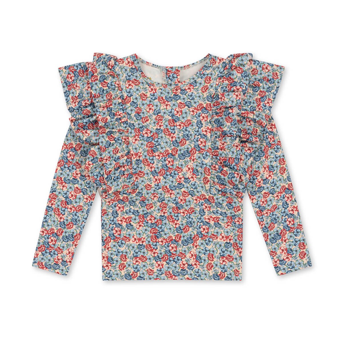 Manuca Frill Blouse - Langarm Schwimmshirt aus Recyceltem Polyester von Konges Slojd kaufen - Kleidung, Babykleidung & mehr