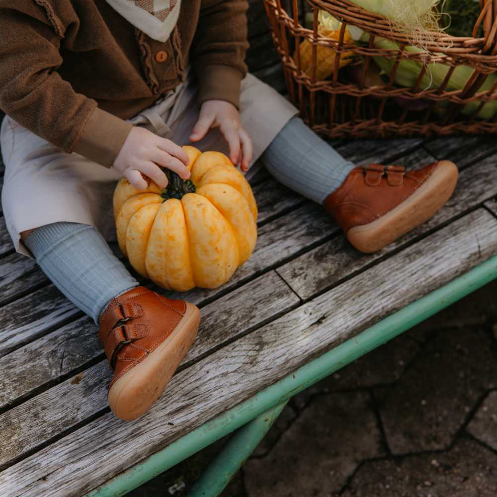 Mini Bootie Velcro - aus Chrom freiem Premium Leder von petit nord kaufen - Kleidung, Babykleidung & mehr