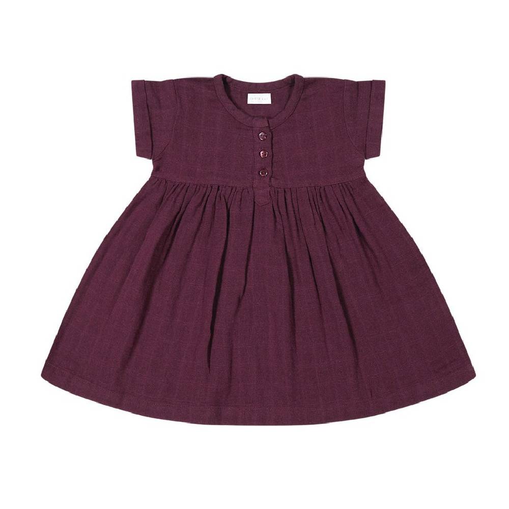 Musselin Kleid aus Bio-Baumwolle von Jamie Kay kaufen - Kleidung, Babykleidung & mehr