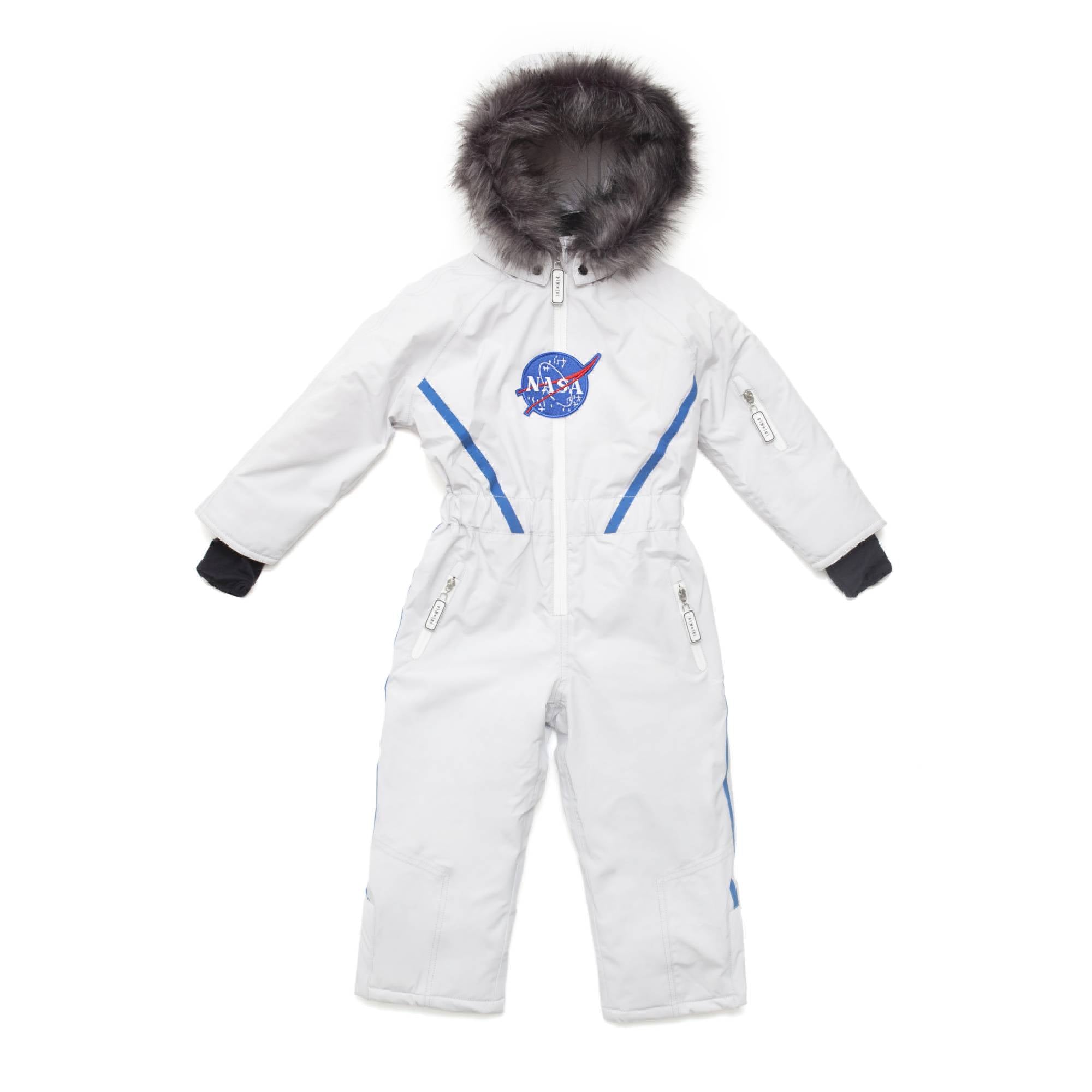 NASA Space Suit - Nachhaltiger Kinder Schneeanzug aus recycelten Flaschen von Dinoski kaufen - Kleidung, Alltagshelfer, Babykleidung & mehr