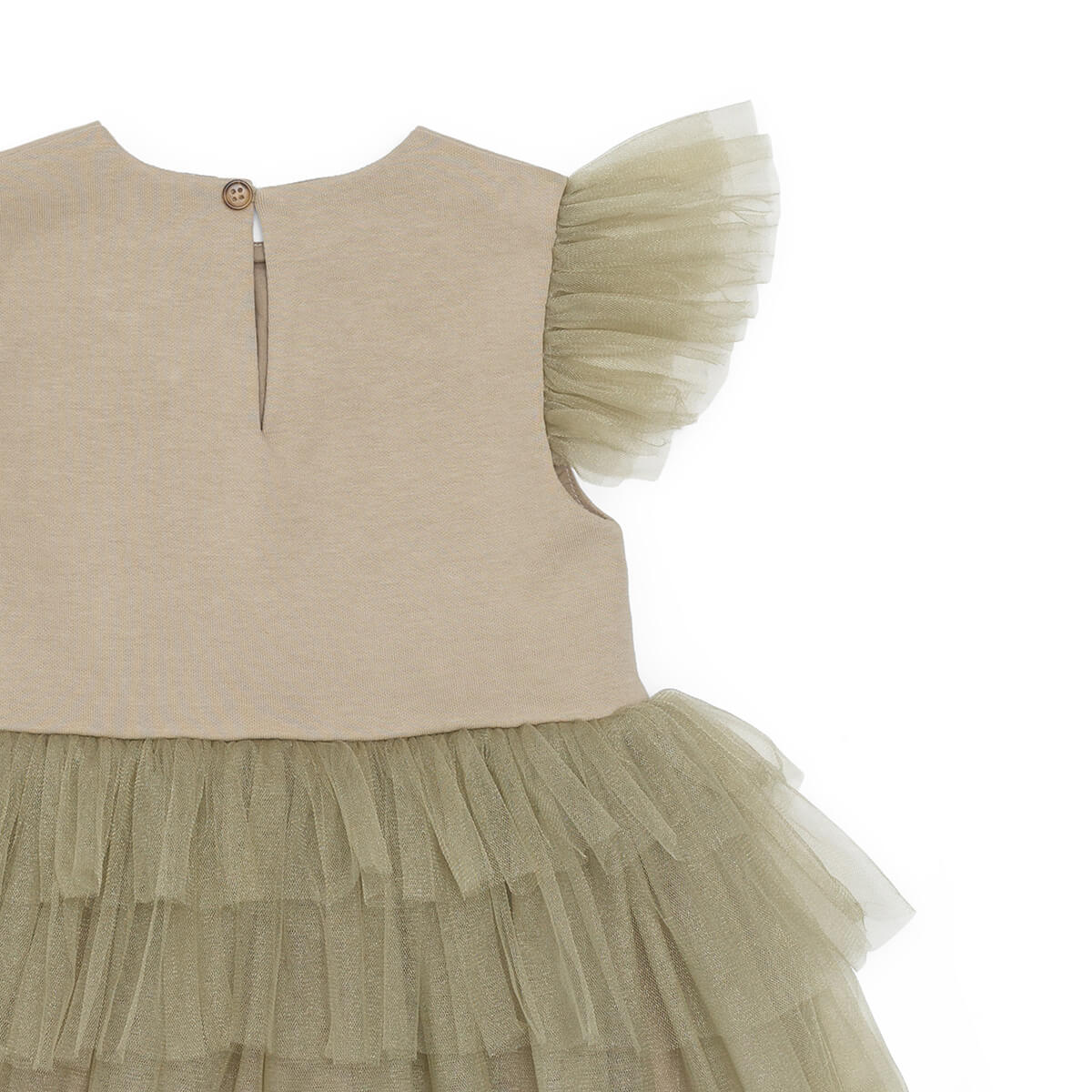 Nena Dress - Kleid mit Tüllrück und Rüschen von Donsje kaufen - , Babykleidung & mehr