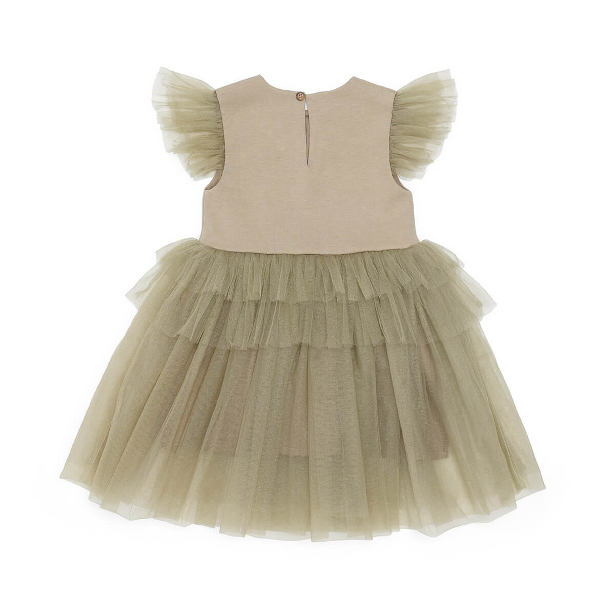 Nena Dress - Kleid mit Tüllrück und Rüschen von Donsje kaufen - , Babykleidung & mehr