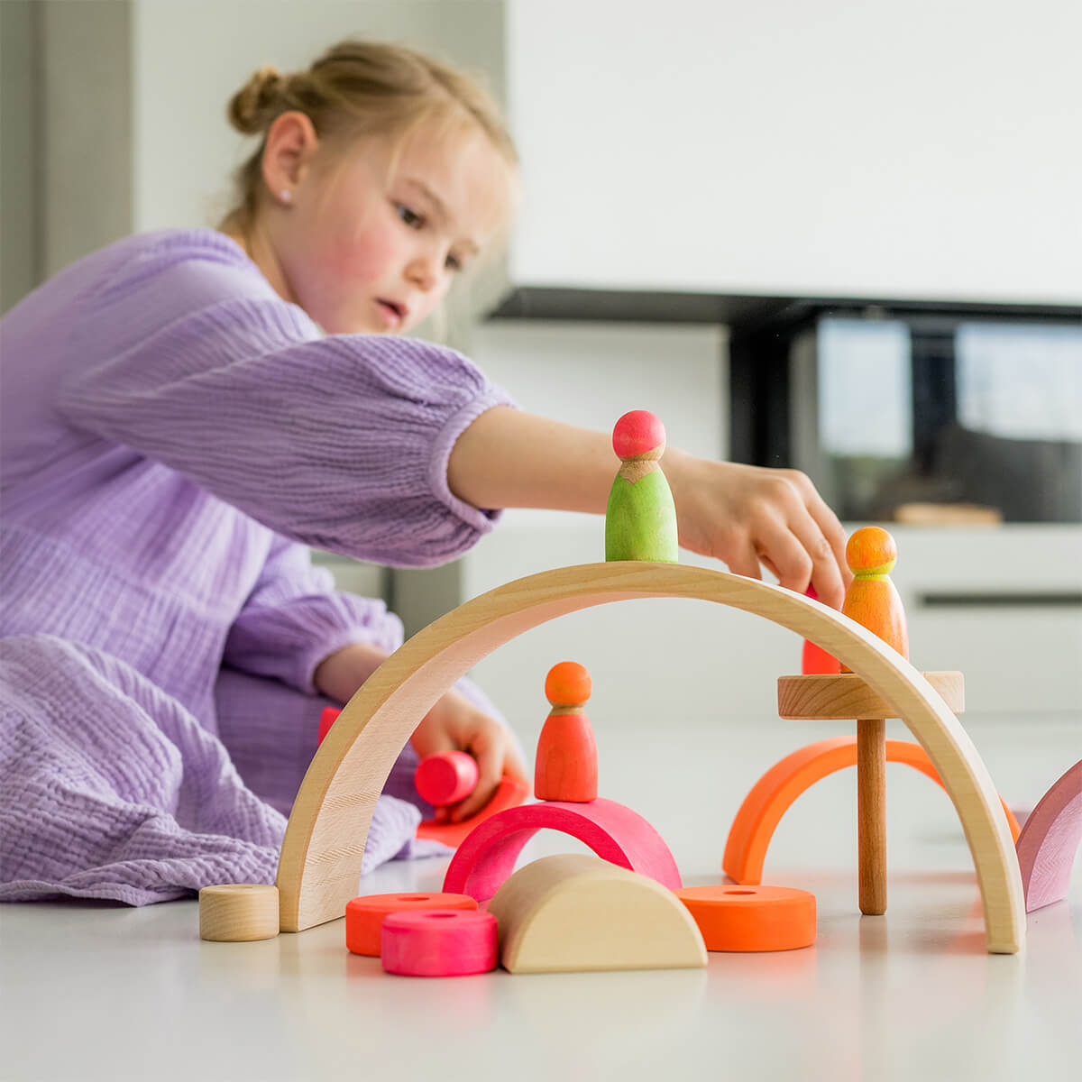 Neonfreunde aus Holzfiguren von Grimm´s kaufen - Spielzeug, Geschenke, Babykleidung & mehr