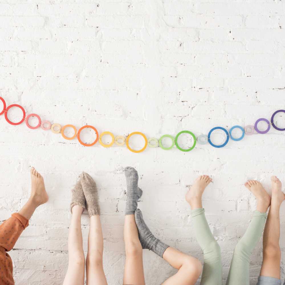 Nest Rings Holzspielzeug aus PEFC Holz von Grapat kaufen - Spielzeug, Geschenke, Babykleidung & mehr