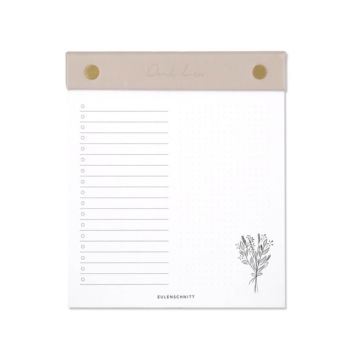 Notizblock nachfüllbar von Eulenschnitt kaufen - Alltagshelfer, Geschenke, Babykleidung & mehr