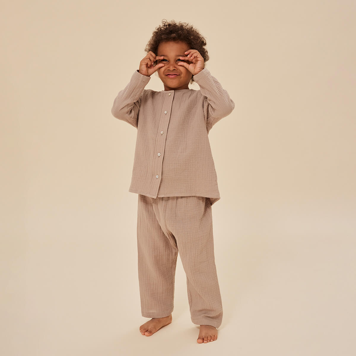 Olive Shirt - Langarm Shirt Musselin aus 100% Bio-Baumwolle von Konges Slojd kaufen - Kleidung, Babykleidung & mehr