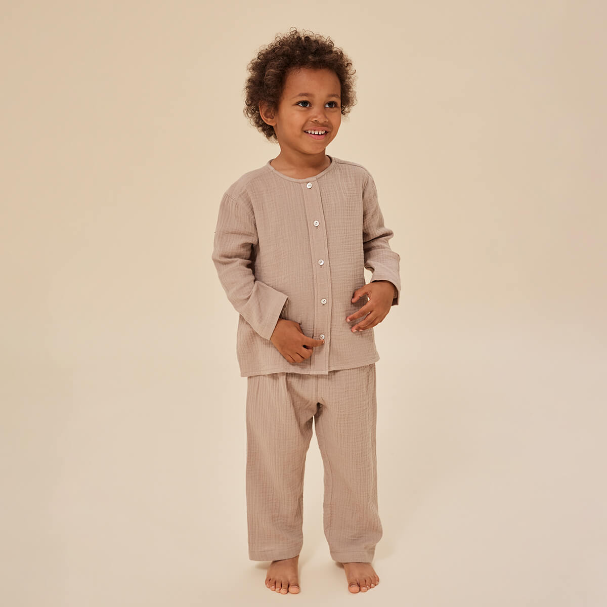 Olive Shirt - Langarm Shirt Musselin aus 100% Bio-Baumwolle von Konges Slojd kaufen - Kleidung, Babykleidung & mehr