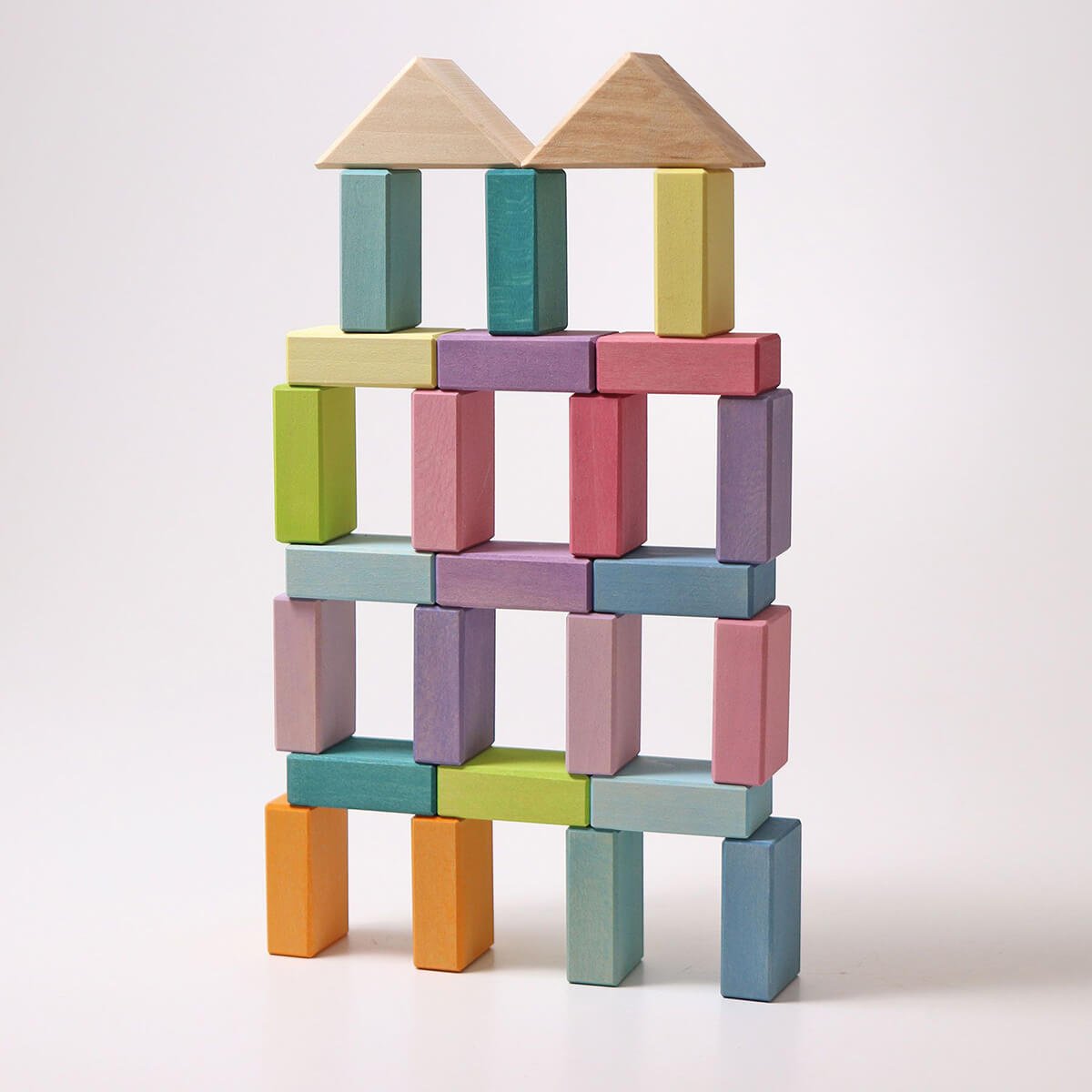 Pastell Duo - Baukasten aus 100% FSC Holz von Grimm´s kaufen - Spielzeug, Geschenke, Babykleidung & mehr