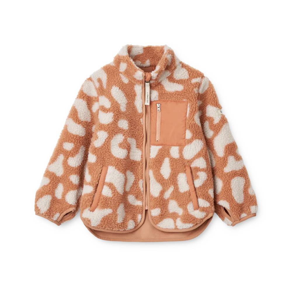 Pile Printed Jacket - Jacke aus recyceltem Polyester Modell: Nolan von Liewood kaufen - Kleidung, Babykleidung & mehr