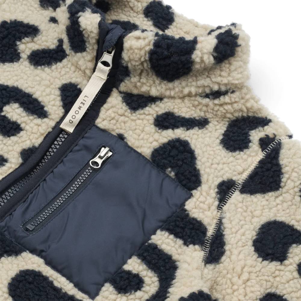 Pile Printed Jacket - Jacke aus recyceltem Polyester Modell: Nolan von Liewood kaufen - Kleidung, Babykleidung & mehr