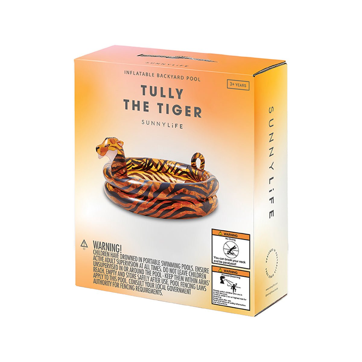 Pool Tully The Tiger - Planschbecken aus 100% PVC von Sunnylife kaufen - Spielzeug, Babykleidung & mehr