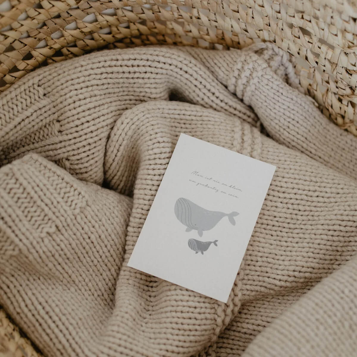 Postkarte aus Holzschliffpappe von leevje kaufen - Alltagshelfer, Geschenke, Babykleidung & mehr