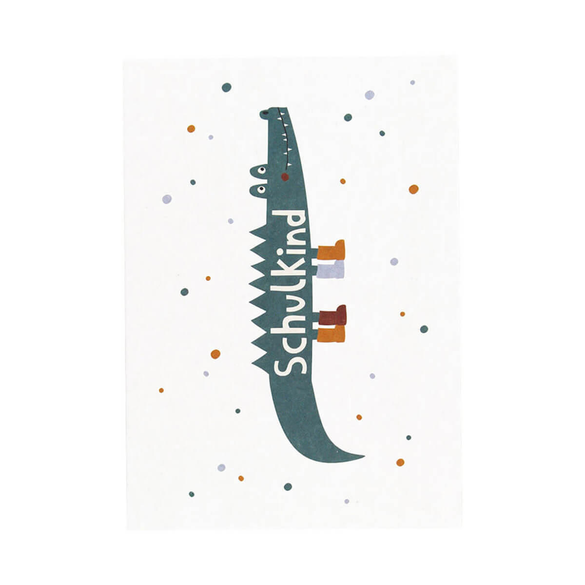 Postkarte Schulkind von Ava & Yves kaufen - Spielzeug, Alltagshelfer, Geschenke, Kinderzimmer, Babykleidung & mehr