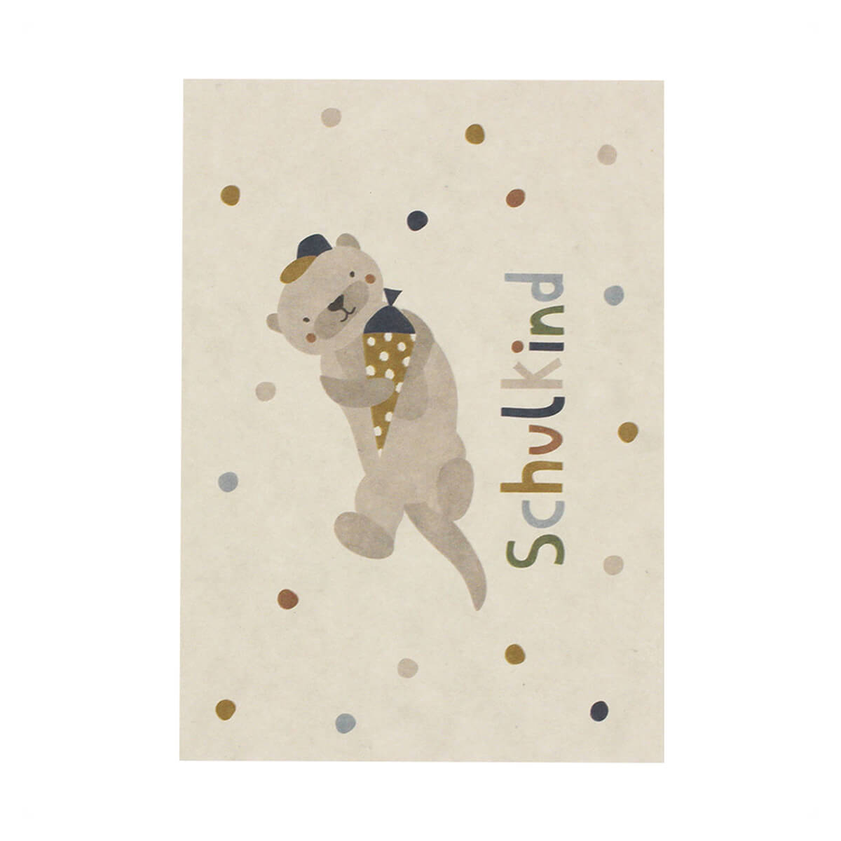 Postkarte Schulkind von Ava & Yves kaufen - Spielzeug, Alltagshelfer, Geschenke, Kinderzimmer, Babykleidung & mehr