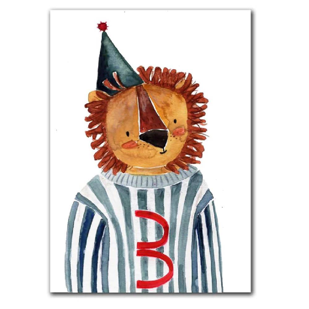 Postkarte Zahl DIN A6 von Grech & Co kaufen - Spielzeug, Alltagshelfer, Geschenke, Kinderzimmer, Babykleidung & mehr