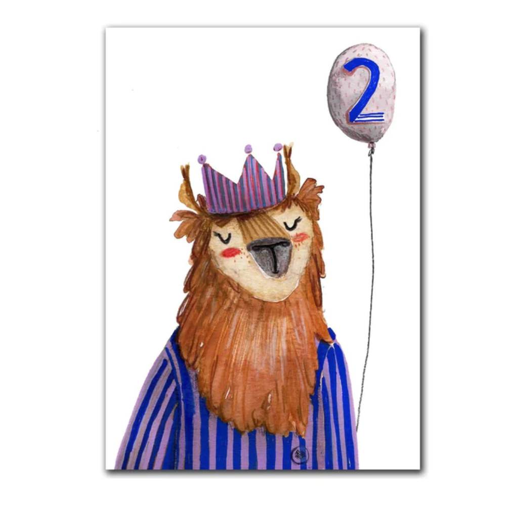 Postkarte Zahl DIN A6 von Grech & Co kaufen - Spielzeug, Alltagshelfer, Geschenke, Kinderzimmer, Babykleidung & mehr