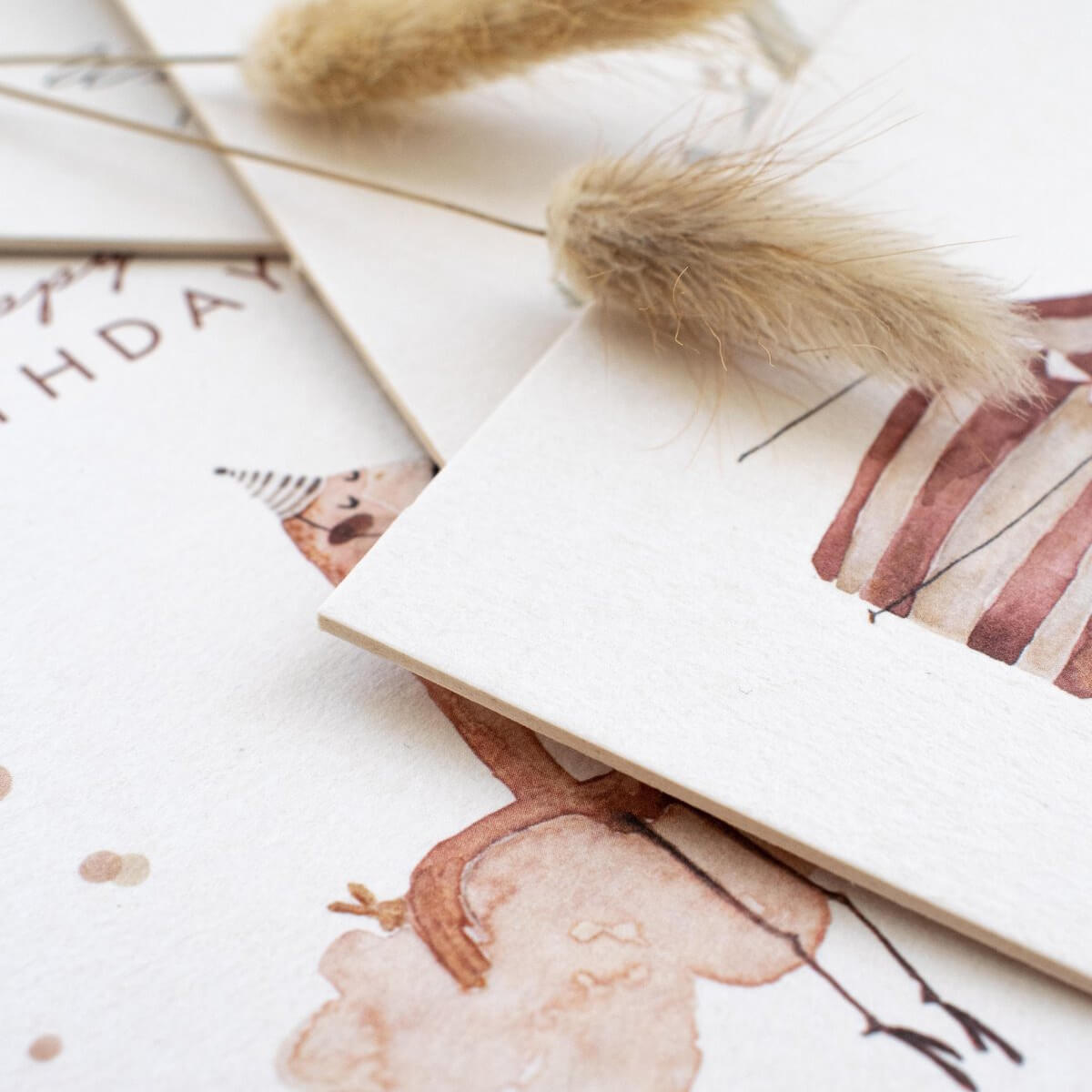 Postkarte zum Geburtstag Holzschliffpappe von leevje kaufen - Alltagshelfer, Geschenke, Babykleidung & mehr