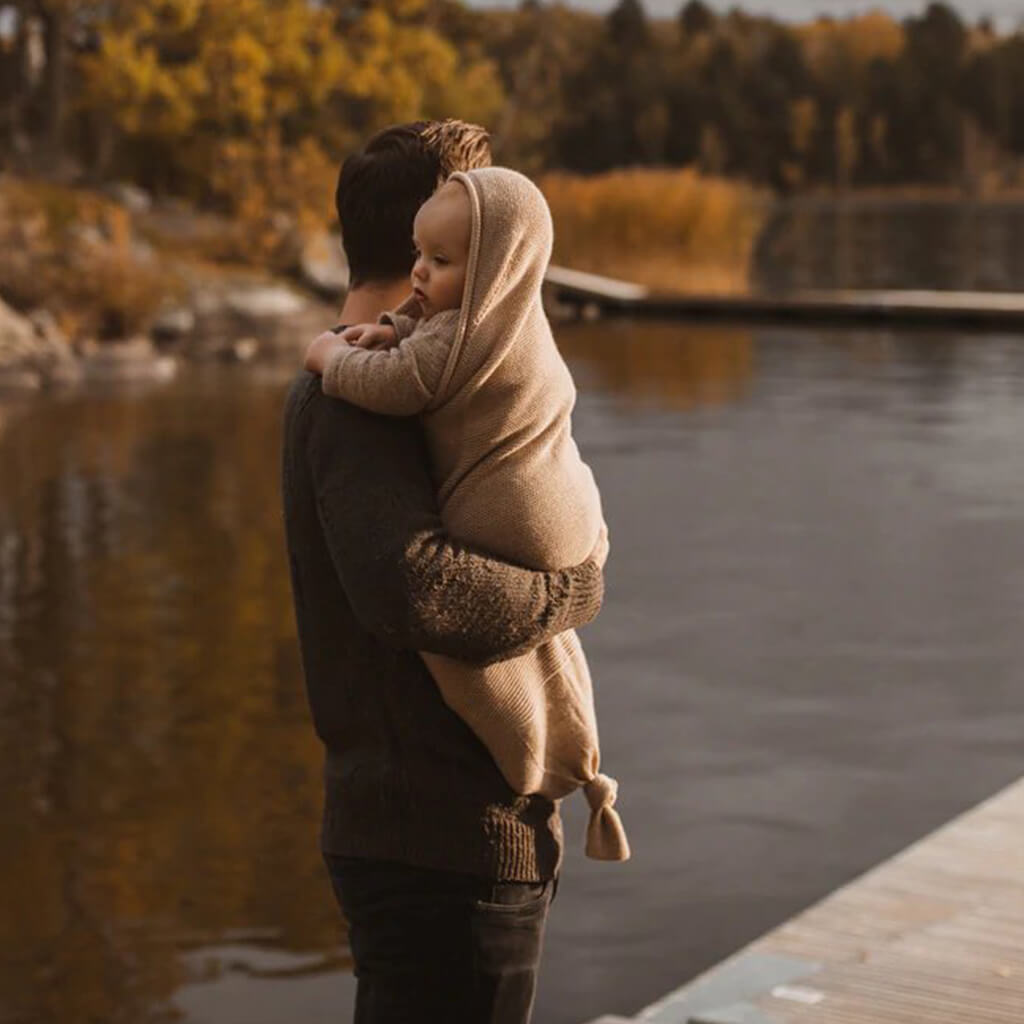 Pucksack Cocoon Strick aus Merinowolle von HVID kaufen - Baby, Kinderzimmer, Babykleidung & mehr