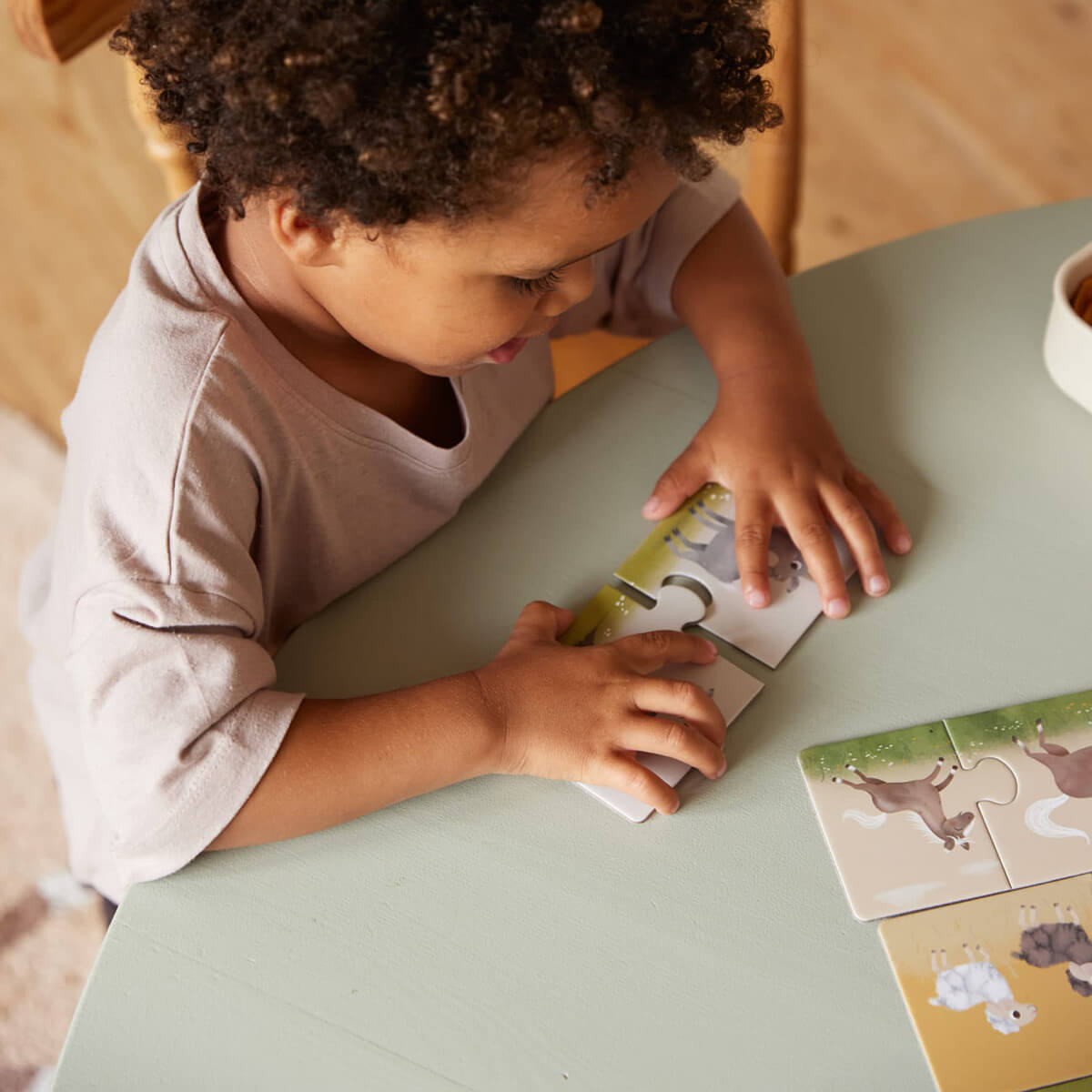 Puzzle aus Pappe ab 3 Jahren 20 Teile von Filibabba kaufen - Spielzeug, Geschenke, Babykleidung & mehr