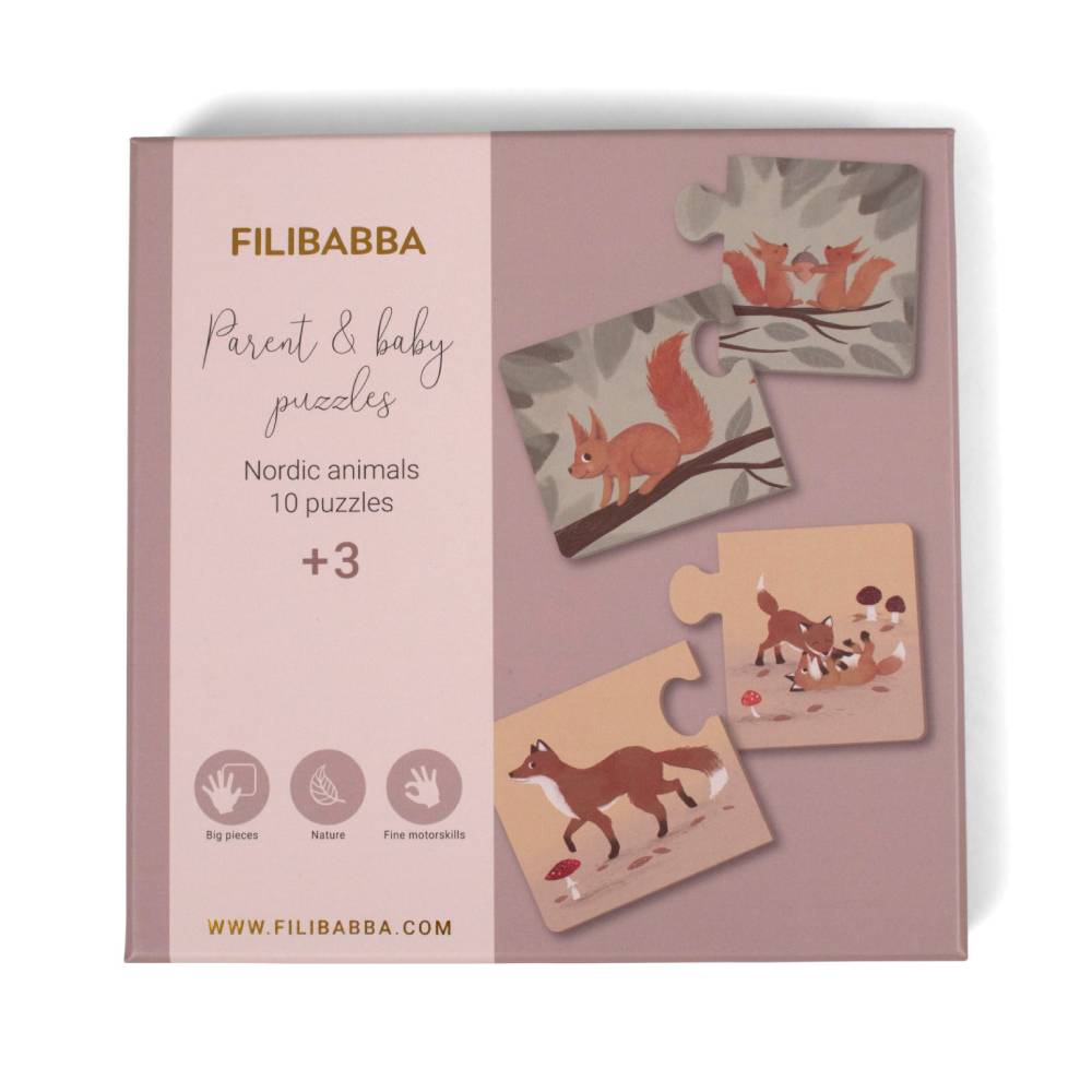Puzzle aus Pappe ab 3 Jahren 20 Teile von Filibabba kaufen - Spielzeug, Geschenke, Babykleidung & mehr