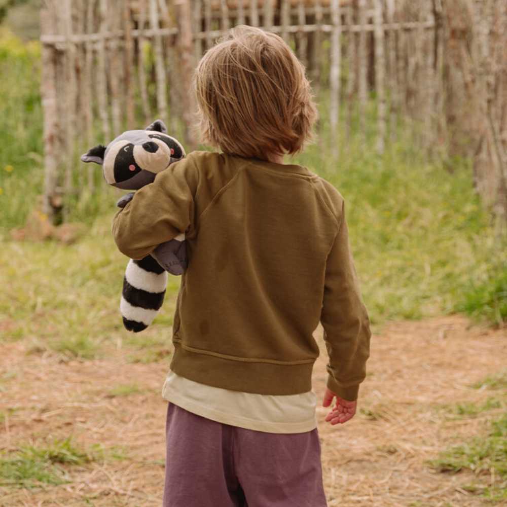 Raccoon Ritchie Kuscheltier aus Recyceltem Polyester von Picca Lou Lou kaufen - Spielzeug, Geschenke, Babykleidung & mehr