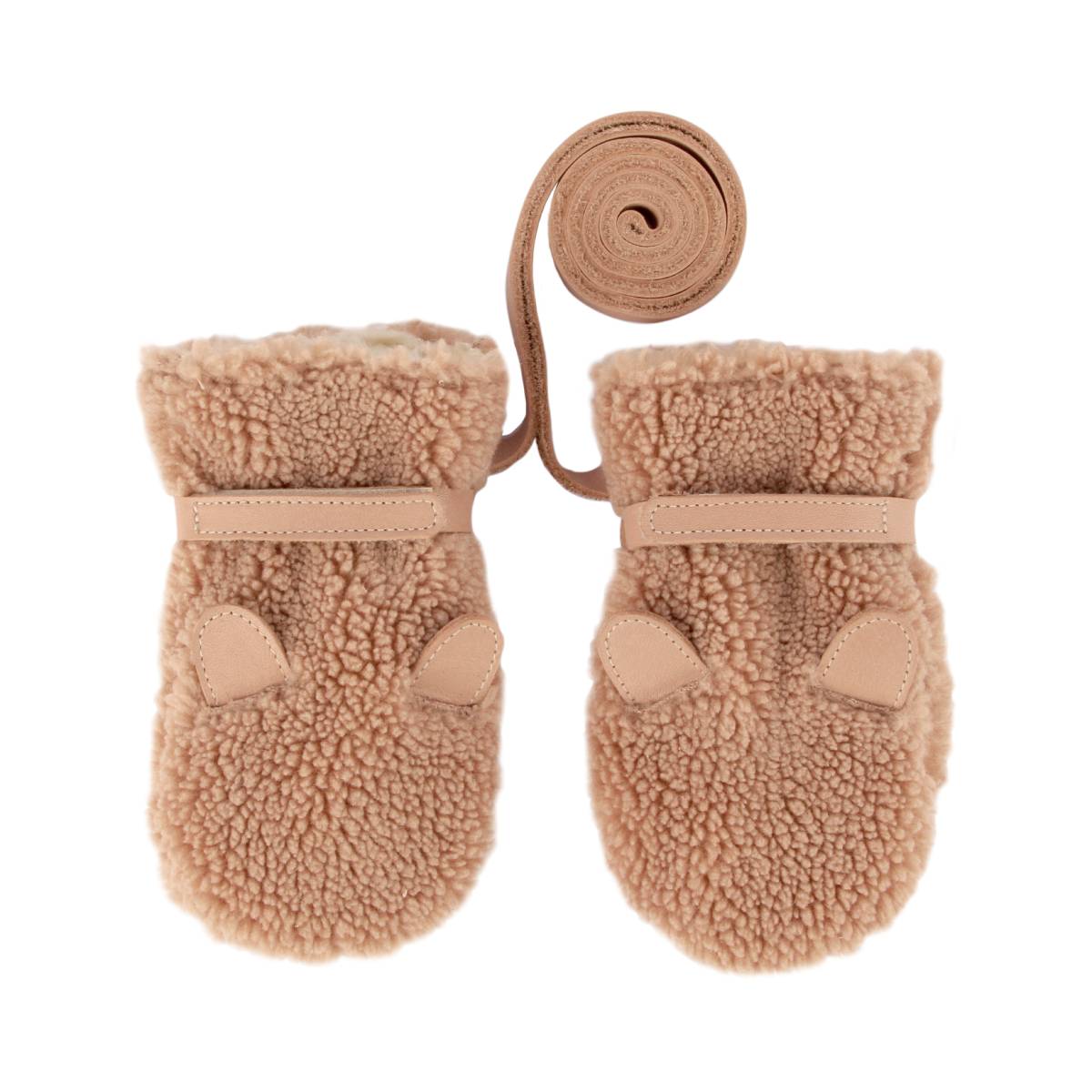 Richy Mittens - Handschuhe aus Shearling-Kunstleder von Donsje kaufen - Kleidung, Babykleidung & mehr