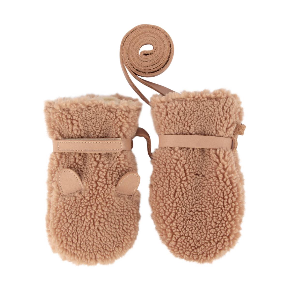 Richy Mittens - Handschuhe aus Shearling-Kunstleder von Donsje kaufen - Kleidung, Babykleidung & mehr