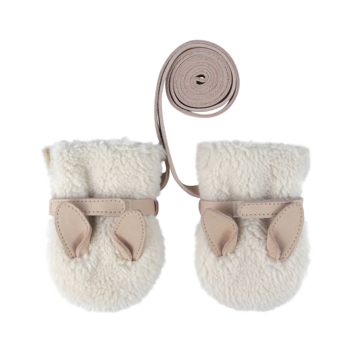 Richy Mittens - Handschuhe aus Shearling-Kunstleder von Donsje kaufen - Kleidung, Babykleidung & mehr